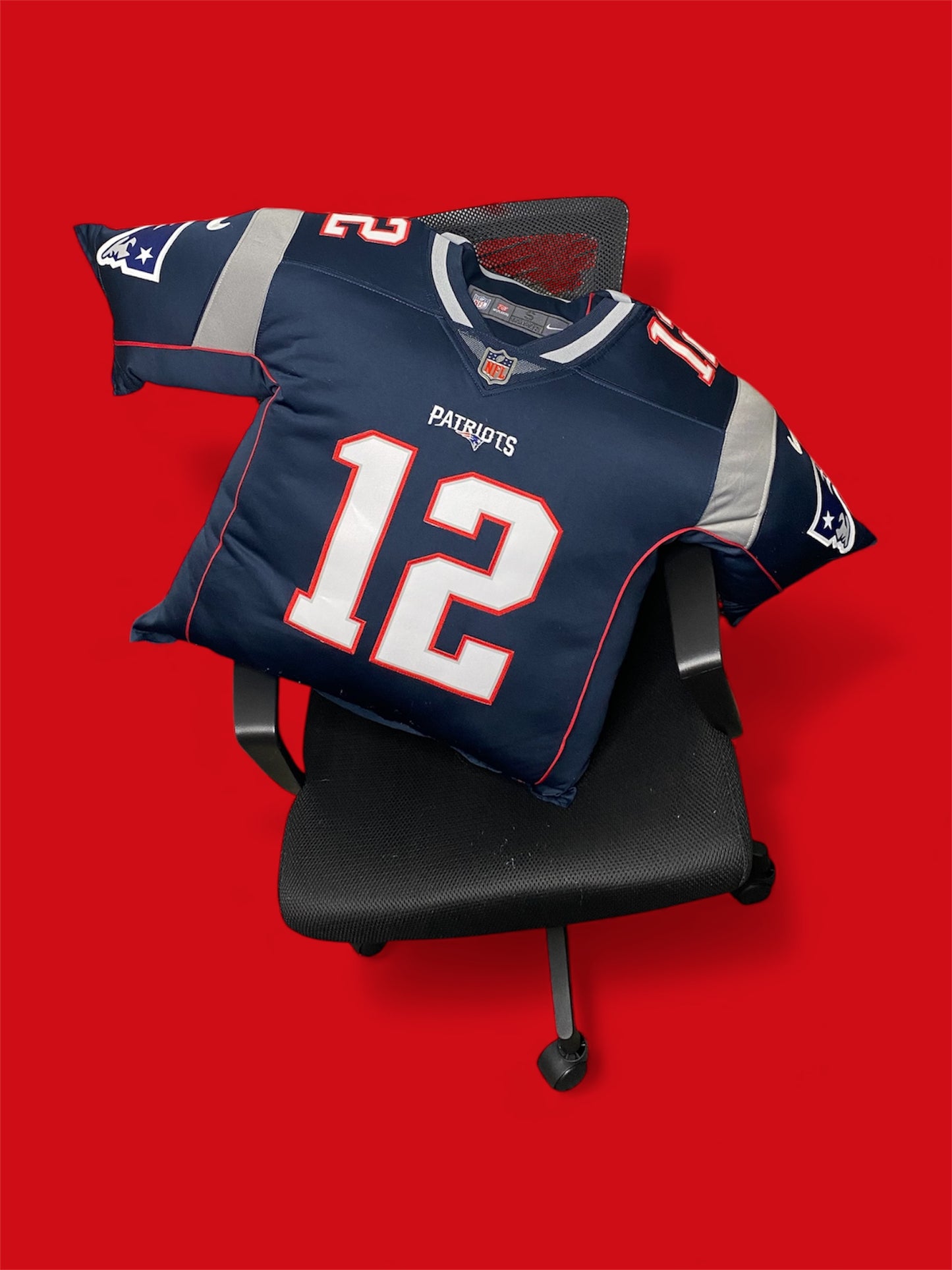 . Tom brady jersey pillow